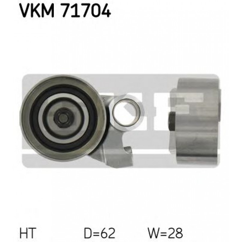 VKM 71704 SKF Ролик модуля натягувача ременя